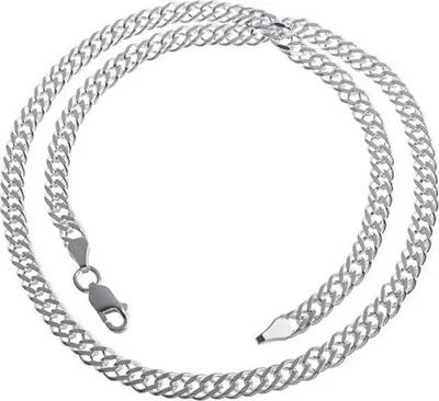 Produktbild von SILBERKETTEN STORE Zwillingspanzerkette 5,5mm - 925 Silber - 90cm