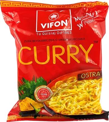 Produktbild von Vifon Curry Instant Nudeln 24er Pack (24 x 70g)
