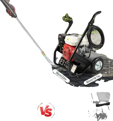 Obrázok produktu pre Vysokotlakový čistič, 2200 PSI, 7,5 HP, 5 trysiek, 2,3 GPM, 8-palcové pneumatiky