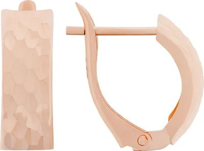 Produktbild von Ohrringe aus 585 Rotgold, Gold Ohrhänger Schmuck für Damen