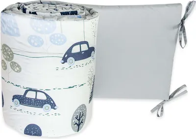 Produktbild von 360x30cm Bettumrandung für 120x60cm Gitterbett