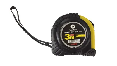 Produktbild von 1x Maßband Messband 3m Rollmaßband Bandmaß Rollband mit Rücklauf
