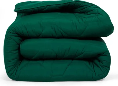 Produktbild von DoubleDry 2 in 1 Bettdecke 240x200 cm - Waschbare Bettdecke Ohne Bezug - Grün