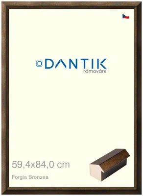 Obrázok produktu pre DANTIK rámeček 59,4x84 | Forgia Bronzea (Plexi Čiré)