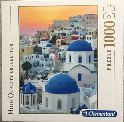 Image de Puzzle de 1000 pièces Clementoni Santorini