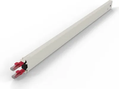 Produktbild von PATCHBOX .one / Cassette / 30RU / UTP / Red, 1,8 m, Cat6a, U/UTP (UTP), RJ-45, RJ-45, Rot