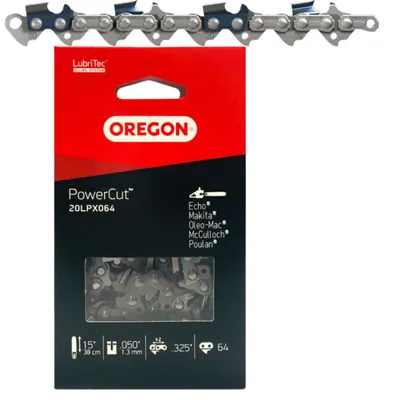 Obrázok produktu pre Reťaz na pílu Oregon SUPER 20 POWERCUT Full Chisel .325" 1,3 mm 64 článkov
