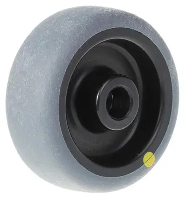 Obrázek produktu pro 50mm kolo s šedou elektricky vodivou termoplastickou pryží na polypropylu