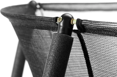 Image de Salta Comfort Edition - Ø 183cm - rond noir - Filet de sécurité