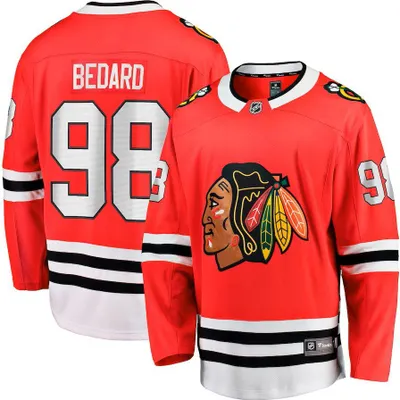 Obrázek produktu pro Pánský dres Connor Bedard #98 Chicago Blackhawks NHL Breakaway Home Jersey Velikost: XXL