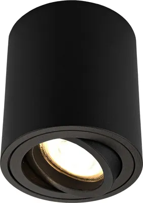 Produktbild von Ledvion - LED Aufbauspots Rund, Dimmbare, 5W, 2700K, Schwarz, Deckenleuchte