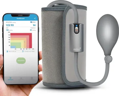 Produktbild von Pulox - AirBP - Oberarm-Blutdruckmessgerät mit Bluetooth und App für iOS & Android