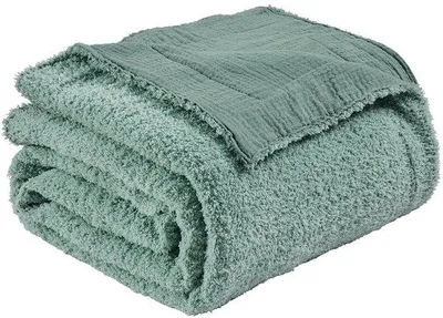 Zdjęcie produktu dla Kołdra Unyqoos® z muślinu – 4-warstwowa, wykonana w 100% z bawełny, oddychająca i hipoalergiczna (130x150 / 150x200 / 200x230 cm), idealna przez cały rok, lekka, do użytku w domu i w podróży
