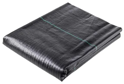 Image de Tissu anti-mauvaises herbes pour jardin - Tissu de paillage / film anti-mauvaises herbes - 135 g/m² - 1,6 x 10 m - Résistant aux UV, résistant à la déchirure - Noir