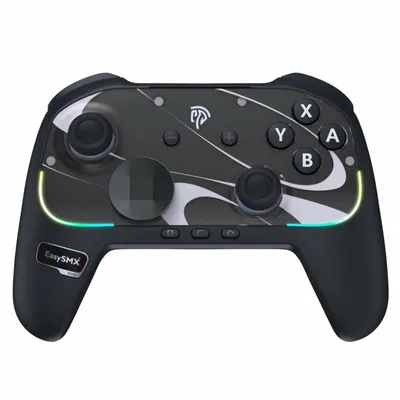 Immagine prodotto di EasySMX S10, Nintendo Switch/Switch 2, PC, dispositivi mobili, joystick TMR, HD Rumble, nero, controller wireless