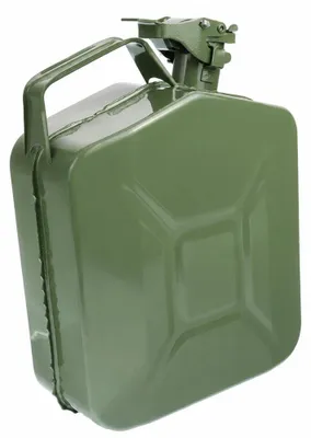 Produktbild von HERMON Metallkanister 5 l, UN-er Benzinkanister für Auto und Garten