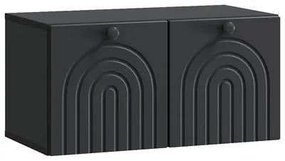 Immagine prodotto di vidaXL Mobile TV da parete Nero 59,5 x 31 x 30 cm