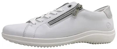 Image de Chaussures de randonnée Damenschuhe, chaussures à lacets, style sportif, couleur blanche, pour le quotidien