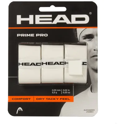 Produktbild von HEAD Head Prime Pro Overgrip Griffband WH white -