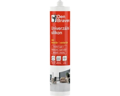 Obrázek produktu pro DEN BRAVEN silikon univerzální 280ml černý 30125RL
