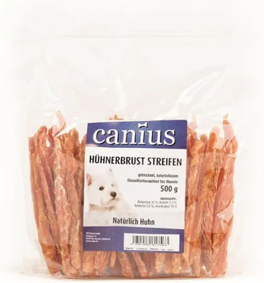 Produktbild von Cani. Hühnerbrust Streifen500g