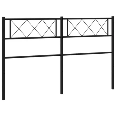 Produktbild von Ersatz-Kopfteil Metall Schwarz 135 cm