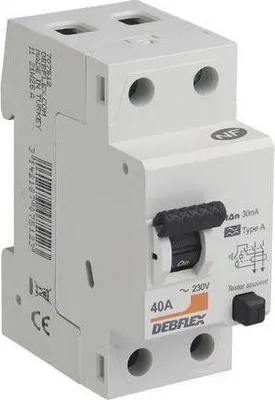 Image de Interrupteur différentiel DEBFLEX 40 A type A
