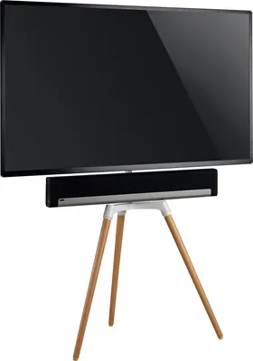 Immagine prodotto di Mobile TV con supporto per soundbar, colore: chiaro