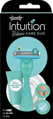 Produktbild von Wilkinson Intuition Razor Bikini Care Duo 3 Stück