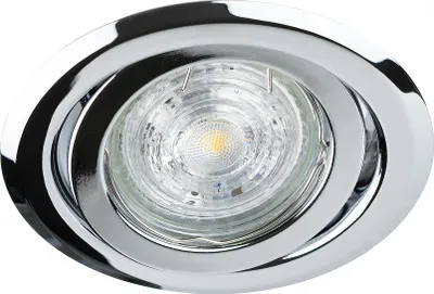 Image de Plafonnier encastré Spot de plafond Spot encastré DAIRA CHROME IP20 rond chrome EDO777300 EDO