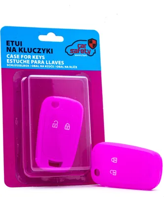 Obrázok produktu pre Silikónový kryt kľúčov PINK pre Opel Chevrolet