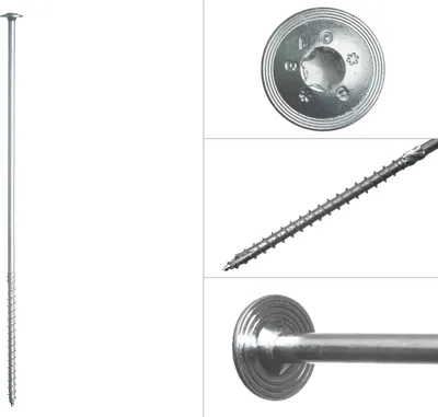 Obrázok produktu pre Pozinkované skrutky Torx s hlavou 8 x 320 mm - balenie 50 kusov