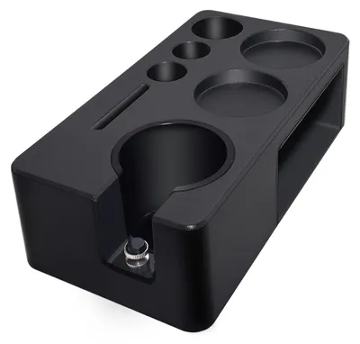 Espresso Tamper-Station mit Knock Box, 8-in-1, 51-58 mm