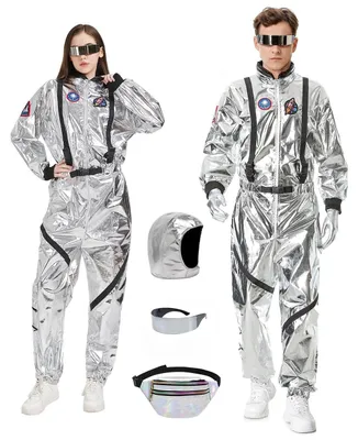 Image de Combinaison spatiale costume d'astronaute - Adulte - Unie - Déguisement carnaval