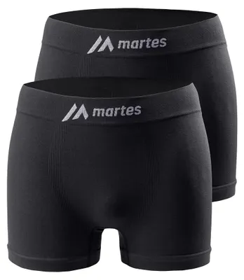 Productafbeelding van Martes Essential - "Marevo" heren boxershorts (2-pack), model IG4012 (4XL), kleur zwart