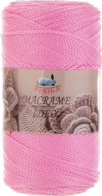 Produktbild von 250g Strickgarn Macrame Ideo Unifarben Makramee Häkelgarn Flechtgarn Knüpfgarn