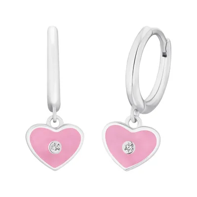 Produktbild von Prinzessin Lillifee 2035982 Ohrhänger mit Herzen und Steinchen