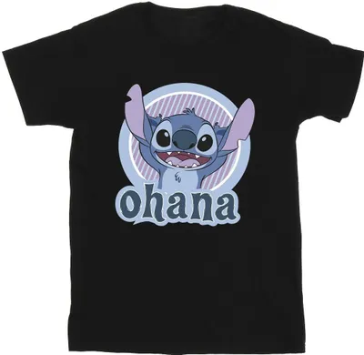 Produktbild von Disney - "Ohana" T-Shirt für Herren BI33487 (XL) (Schwarz)