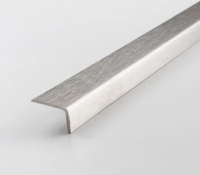 Produktbild von PROVISTON | Winkelprofil Edelstahl | 21 x 6 x 2700 mm | Edelstahl matt | Bauprofil