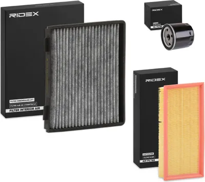 Produktbild von RIDEX Filterset Inspektionspaket Filtersatz für VOLVO V40 Kombi (645) S40 I (644)