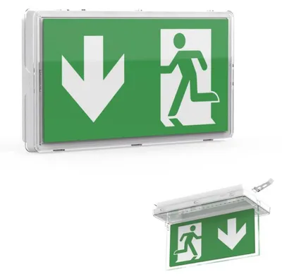 Produktbild von ENOVALITE Fluchtwegleuchte 3 W 6000 K kaltweiß IP65