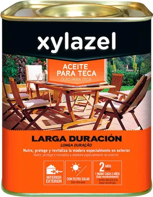 Image de Huile Teck Xylazel Naturelle Protection Durable Bois Exotiques - Xylazel