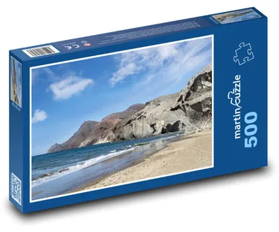 Zdjęcie produktu dla Puzzle 500 Wybrzeże z morskimi klifami - martinpuzzle