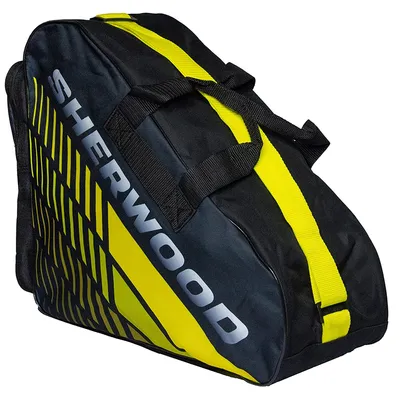 Produktbild von Sherwood Schlittschuhtasche, Inliner-Tasche für Erwachsene und Kinder, Eishockey-Bag, ideal für Rollschuhe und Eislaufschuhe