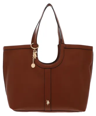 Image de U.S. POLO ASSN. sac à épaule Lawson Shopping Bag Tan brun
