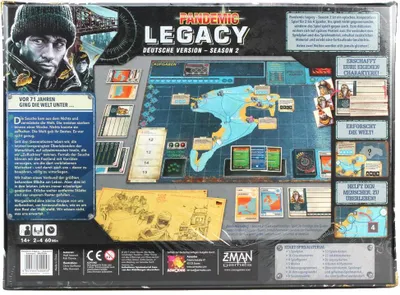 Produktbild von Asmodee Pandemic Legacy: Season 2, Brettspiel, Wirtschaftliche Simulation, 13 Jahr(e)