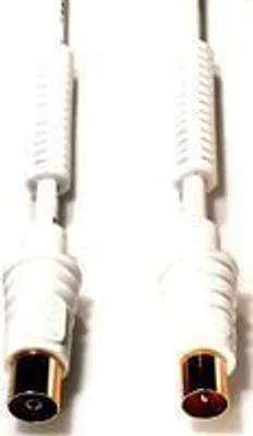 Produktbild von e+p AB 203 G, 3,5 m, Koaxial, Koaxial, Weiß