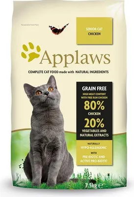 Produktbild von Applaws Cat Trockenfutter Senior mit Hühnchen - 7,5 kg
