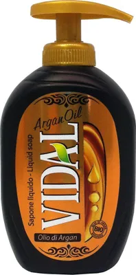 Produktbild von 12 x VIDAL Flüssigseife Arganöl 300 ml