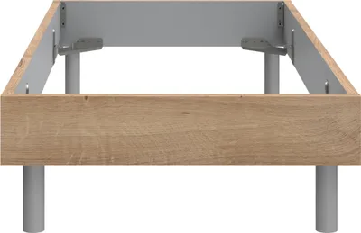 Produktbild von Bettgestell "Easy Beds" in Plankeneiche. Abmessungen (BxHxT) 99x38x210 cm